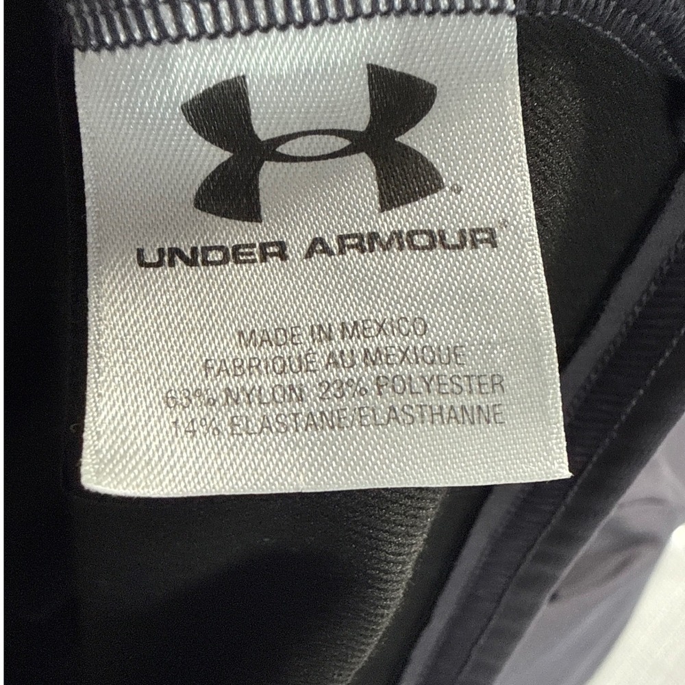 Under Armour ColdGear Mens XL Mock Neck Long Sleeve Compression Shirt Gray - Picture 5 of 5